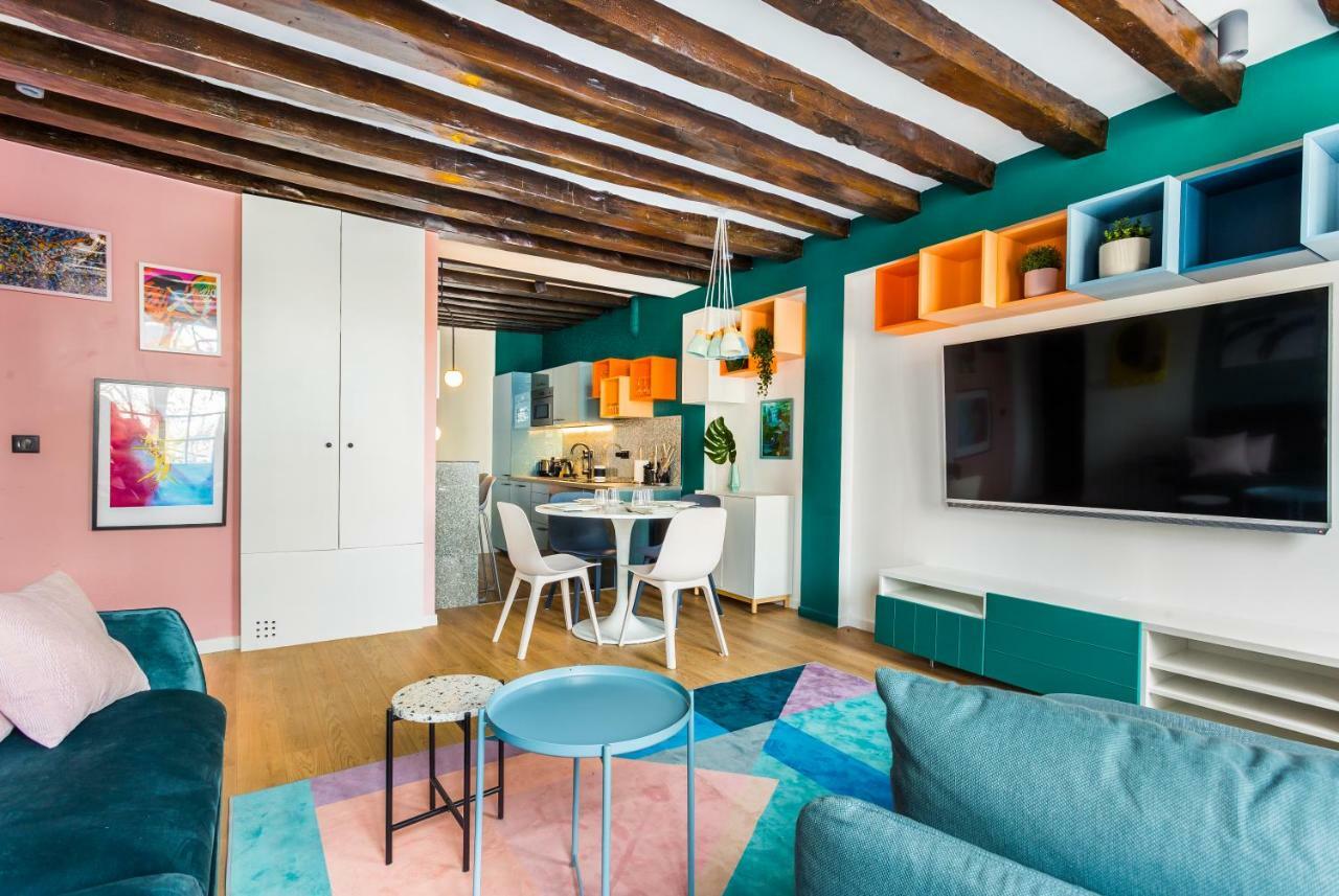 Cmg Beaubourg/ Rivoli Apartment Paris Exterior foto